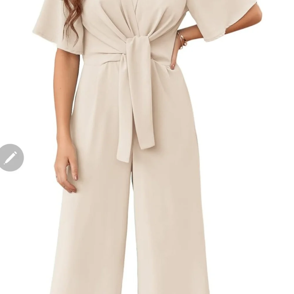 BEIGE JUMPSUIT XL - Picture 3 of 3